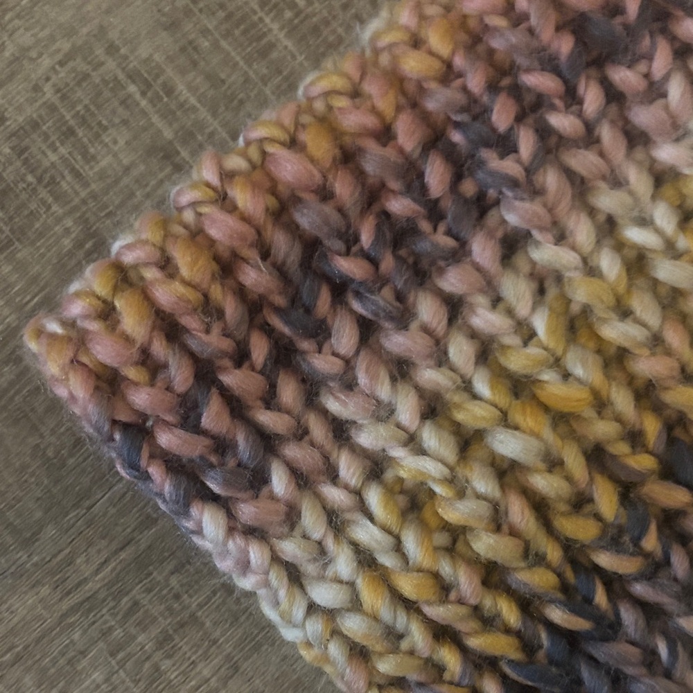 Multicolor Knit Scarf - Picture 2 of 11